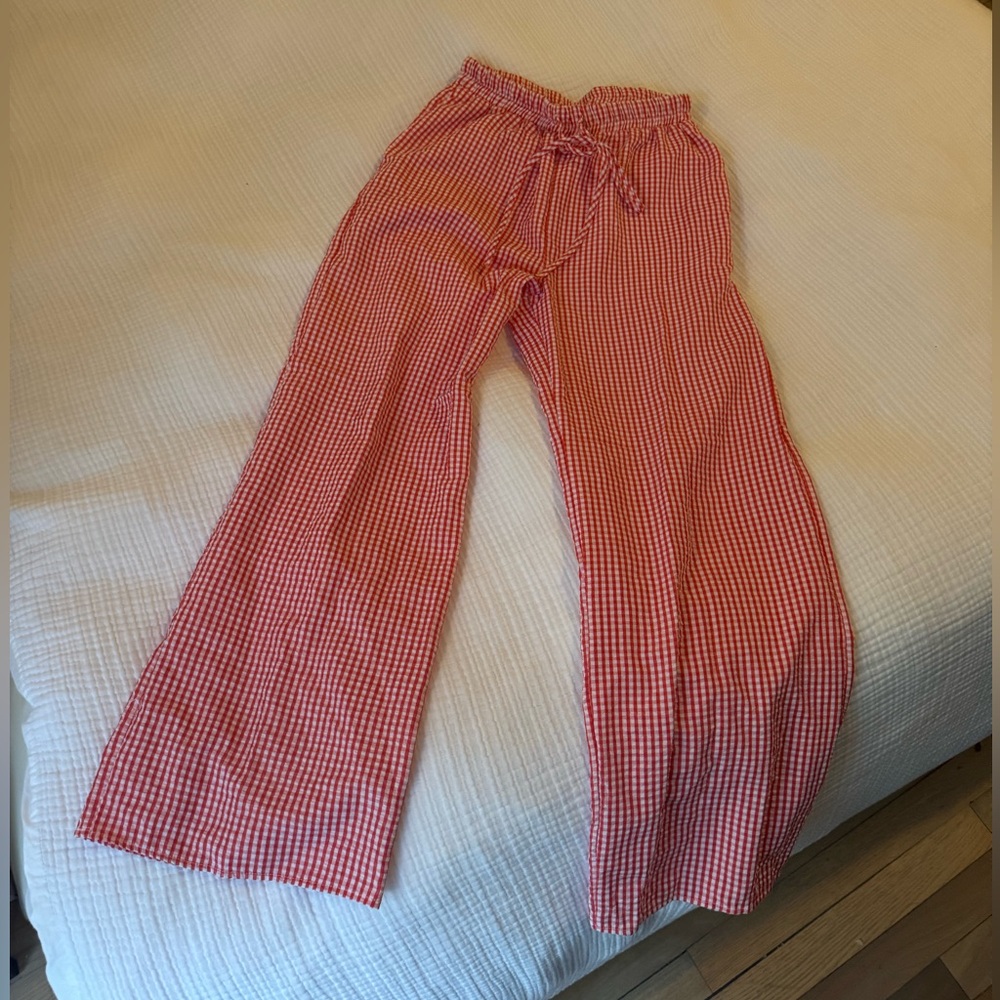 Jade by Jane Red and White Striped pants